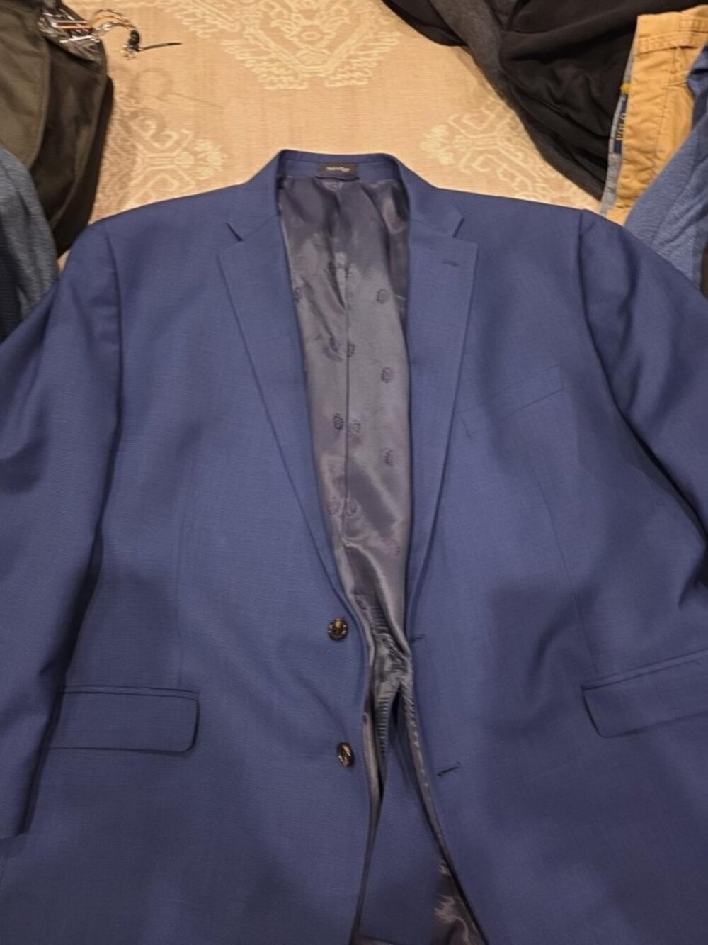 Lauren Ralph Lauren Men's Blue Suit 54R Pants 48x30